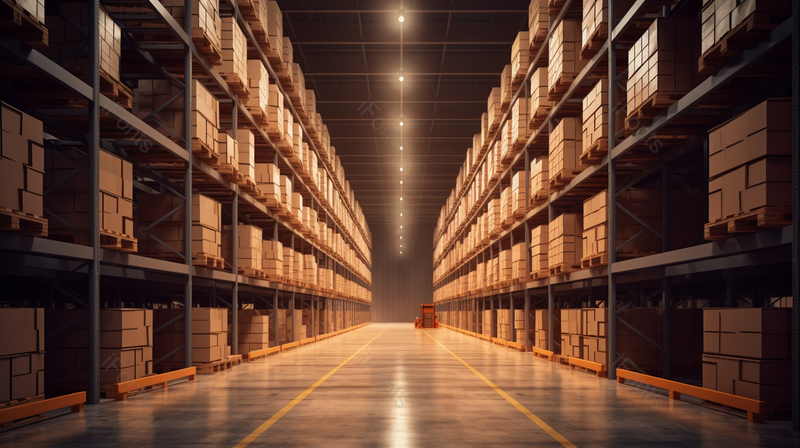 室内物流包裹配送仓库货架拍摄图,高清,摄影图,摄影图片,图片大全,摄影图免费下载